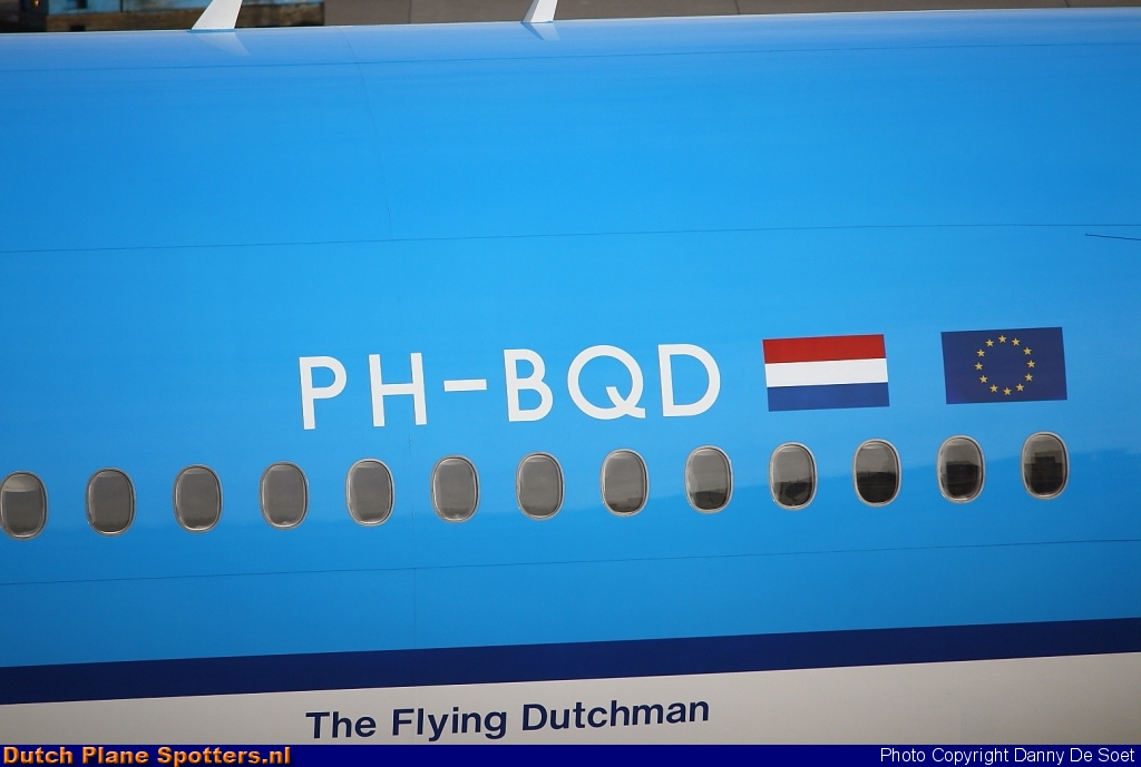 PH-BQD Boeing 777-200 KLM Royal Dutch Airlines by Danny De Soet