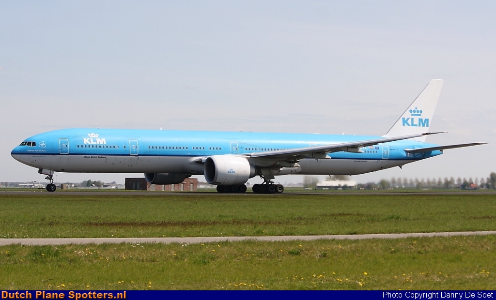 PH-BVC Boeing 777-300 KLM Royal Dutch Airlines by Danny De Soet