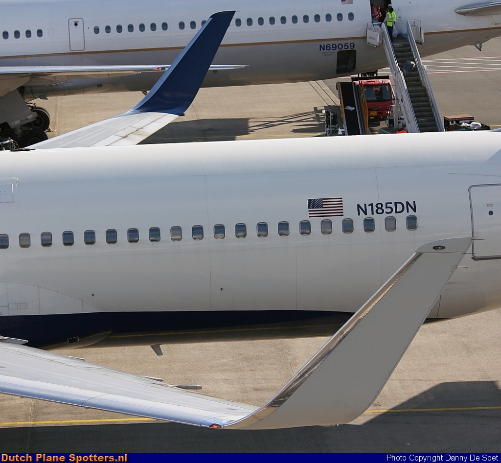 N185DN Boeing 767-300 Delta Airlines by Danny De Soet