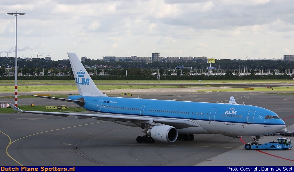 PH-AOA Airbus A330-200 KLM Royal Dutch Airlines by Danny De Soet