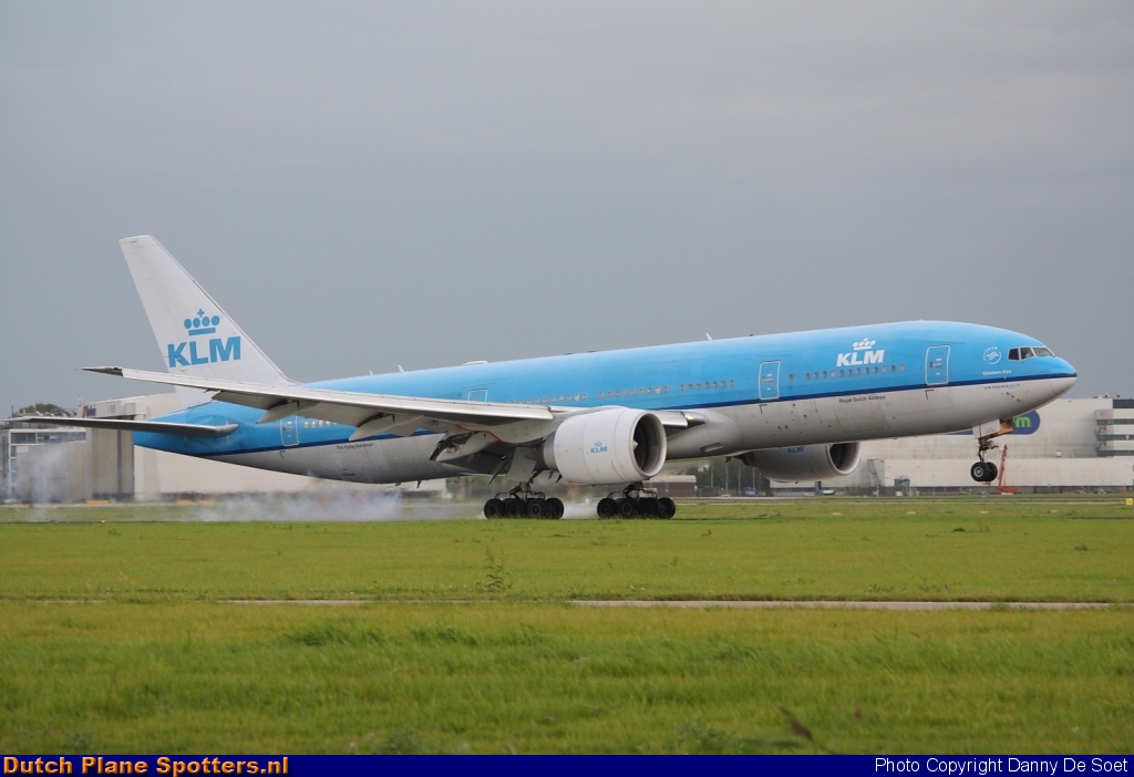 PH-BQC Boeing 777-200 KLM Royal Dutch Airlines by Danny De Soet