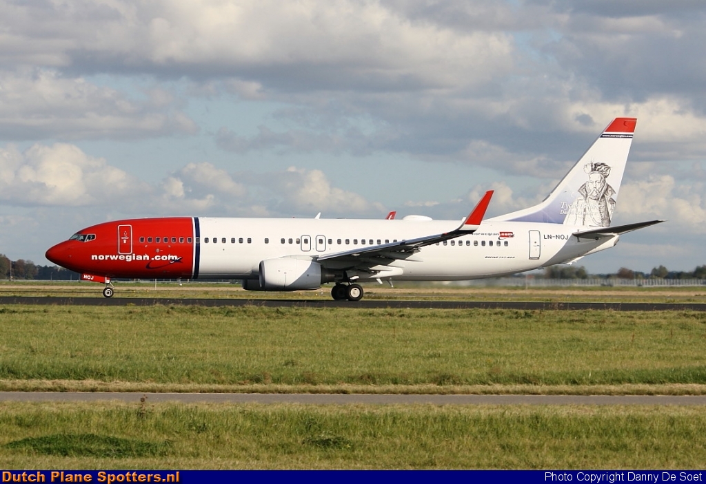 LN-NOJ Boeing 737-800 Norwegian Air Shuttle by Danny De Soet