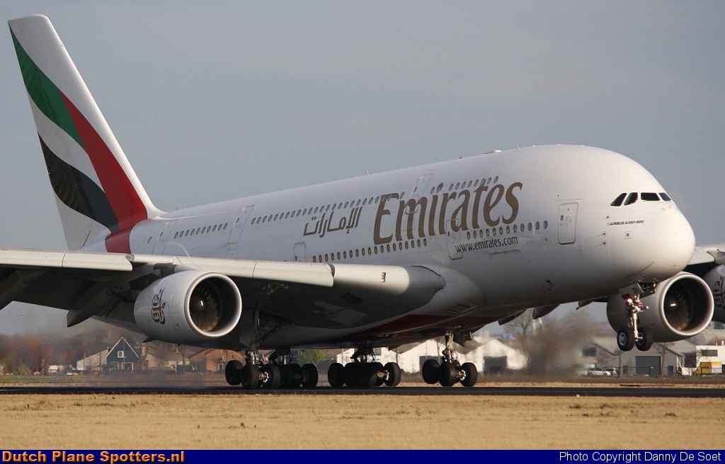 A6-EDI Airbus A380-800 Emirates by Danny De Soet