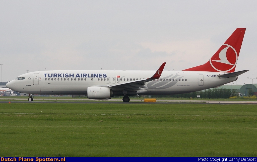 TC-JHM Boeing 737-800 Turkish Airlines by Danny De Soet