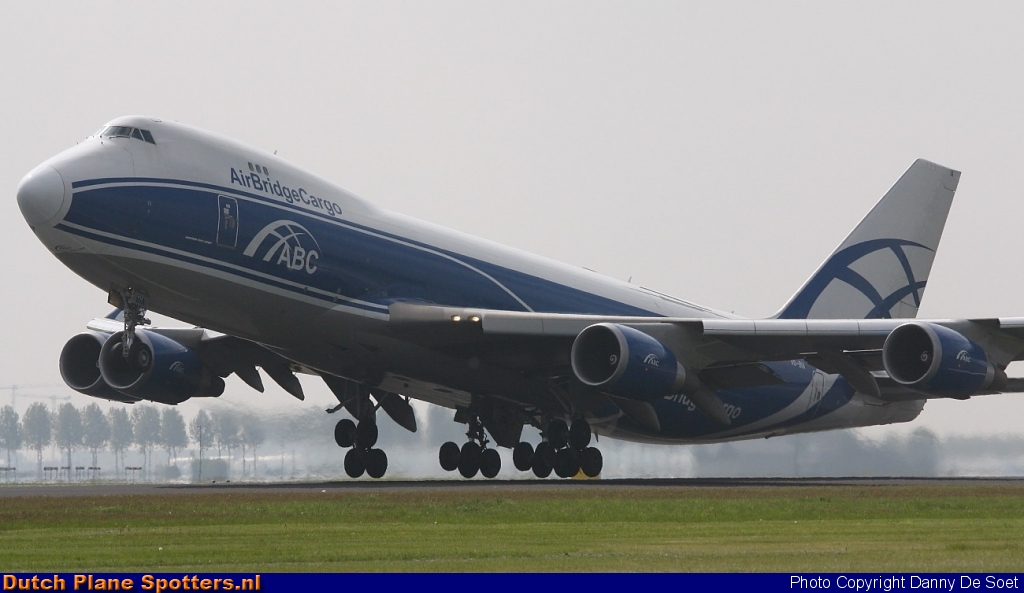 VQ-BIA Boeing 747-400 AirBridgeCargo by Danny De Soet