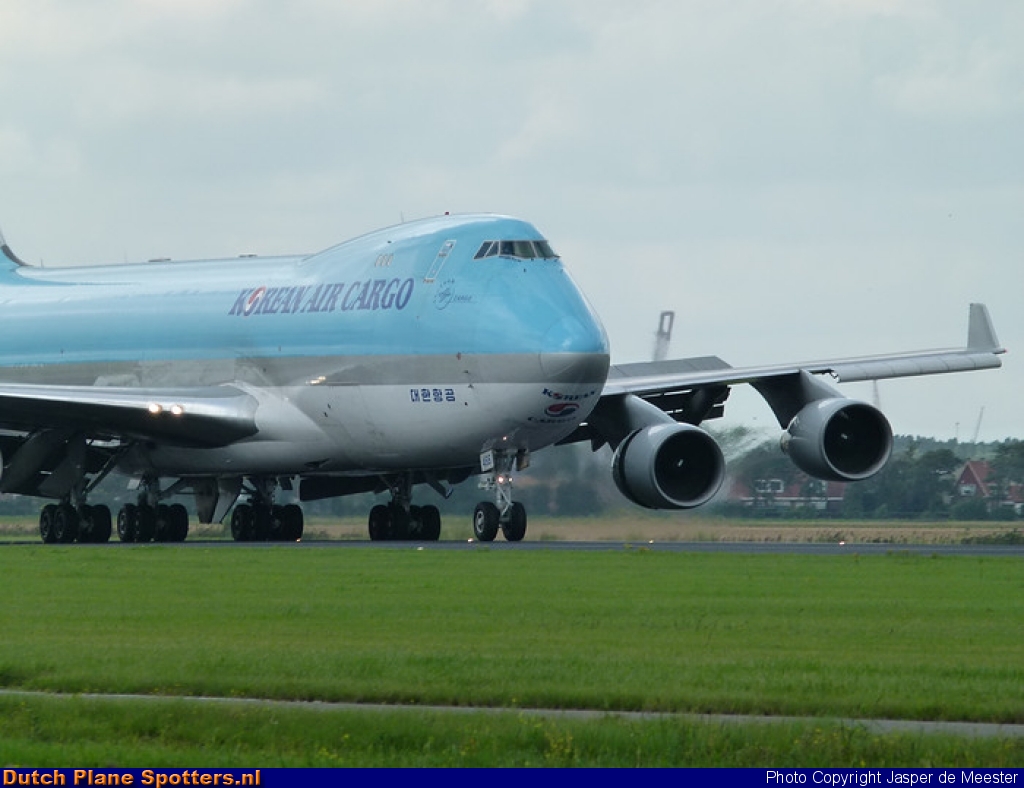 HL7499 Boeing 747-400 Korean Air Cargo by Jasper de Meester