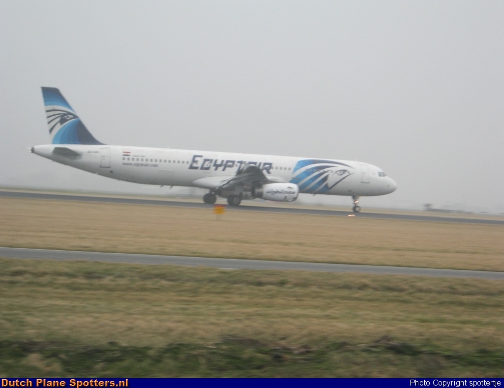  Airbus A321 Egypt Air by spottertje
