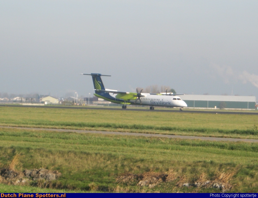  Bombardier Dash 8-Q400 Sky Work Airlines by spottertje