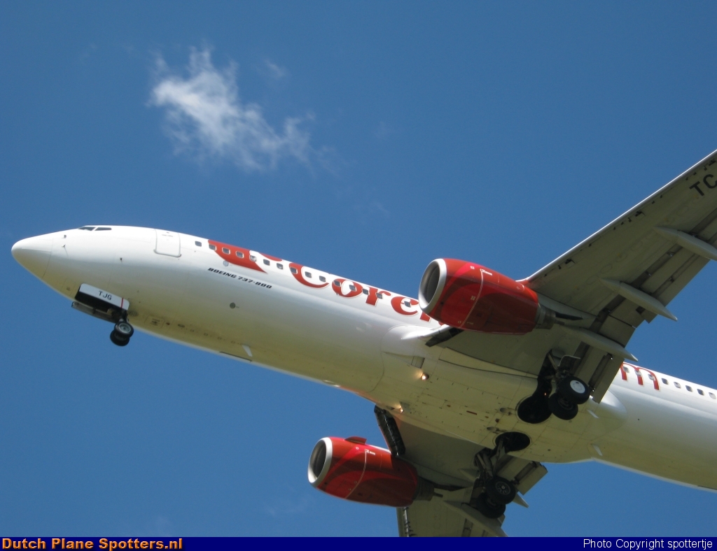 TC-TJG Boeing 737-800 Corendon Airlines by spottertje