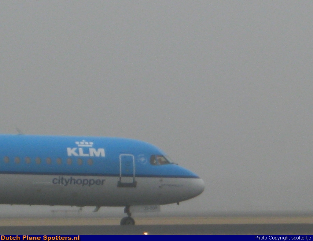 PH-KZN Fokker 70 KLM Cityhopper by spottertje