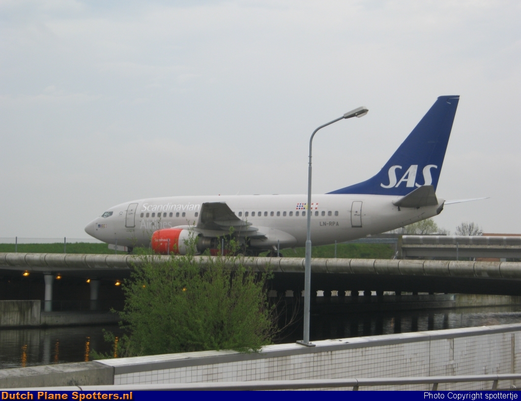 LN-RPA Boeing 737-600 SAS Scandinavian Airlines by spottertje