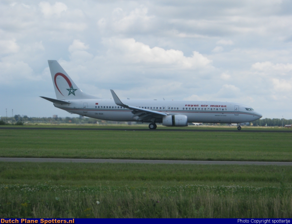 CN-RGH Boeing 737-800 Royal Air Maroc by spottertje