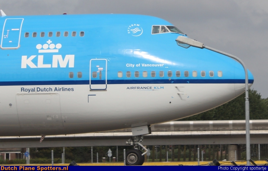 PH-BFV Boeing 747-400 KLM Royal Dutch Airlines by spottertje