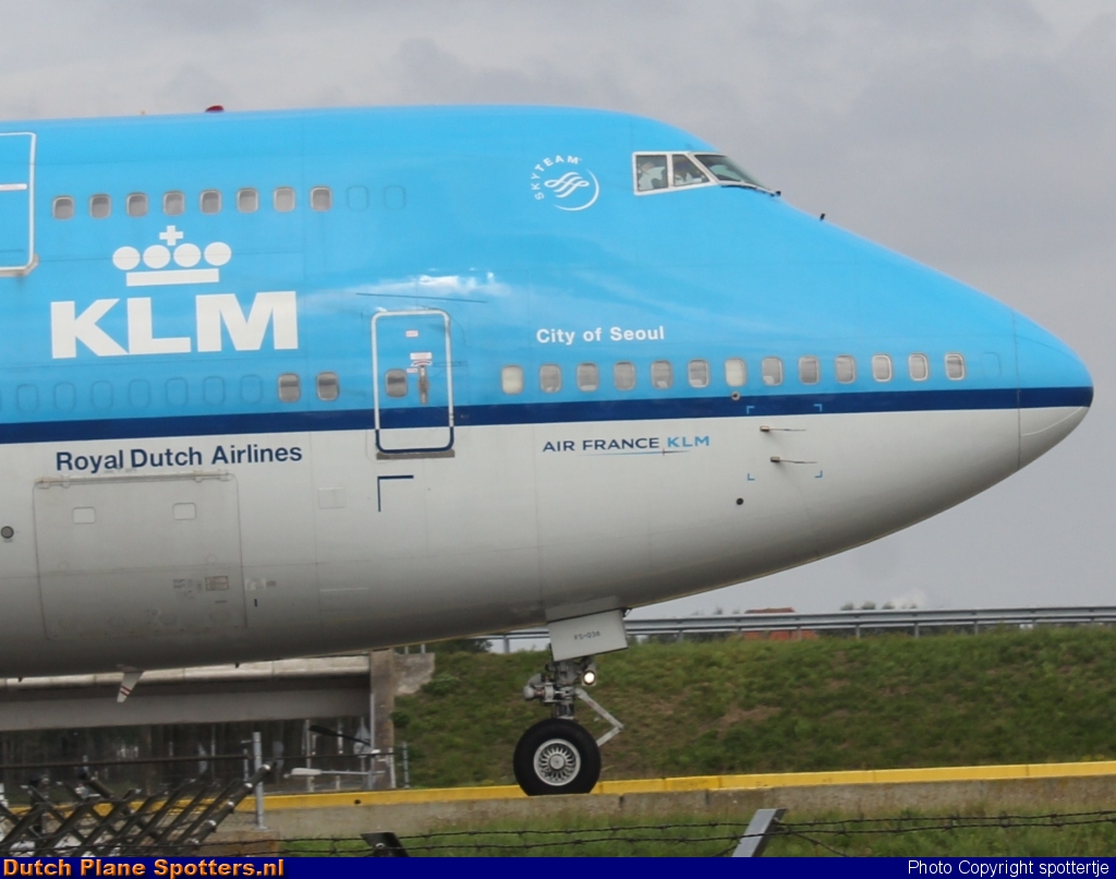 PH-BFS Boeing 747-400 KLM Royal Dutch Airlines by spottertje