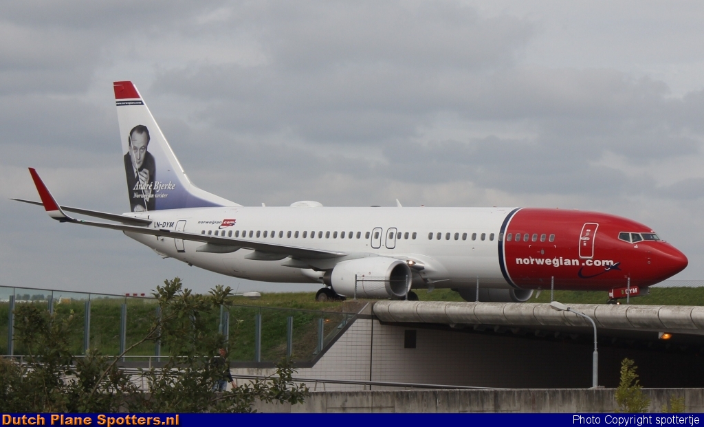LN-DYM Boeing 737-800 Norwegian Air Shuttle by spottertje