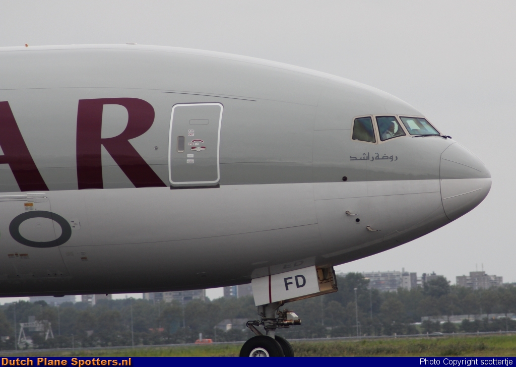 A7-BFD Boeing 777-F Qatar Airways Cargo by spottertje