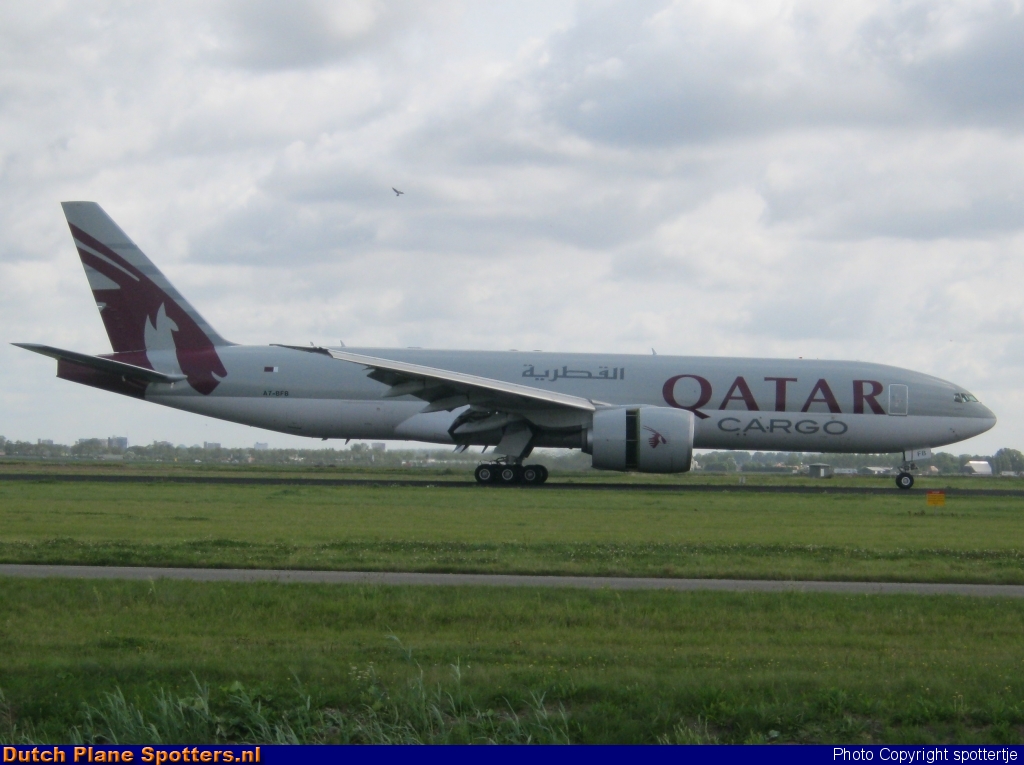 A7-BFB Boeing 777-F Qatar Airways Cargo by spottertje