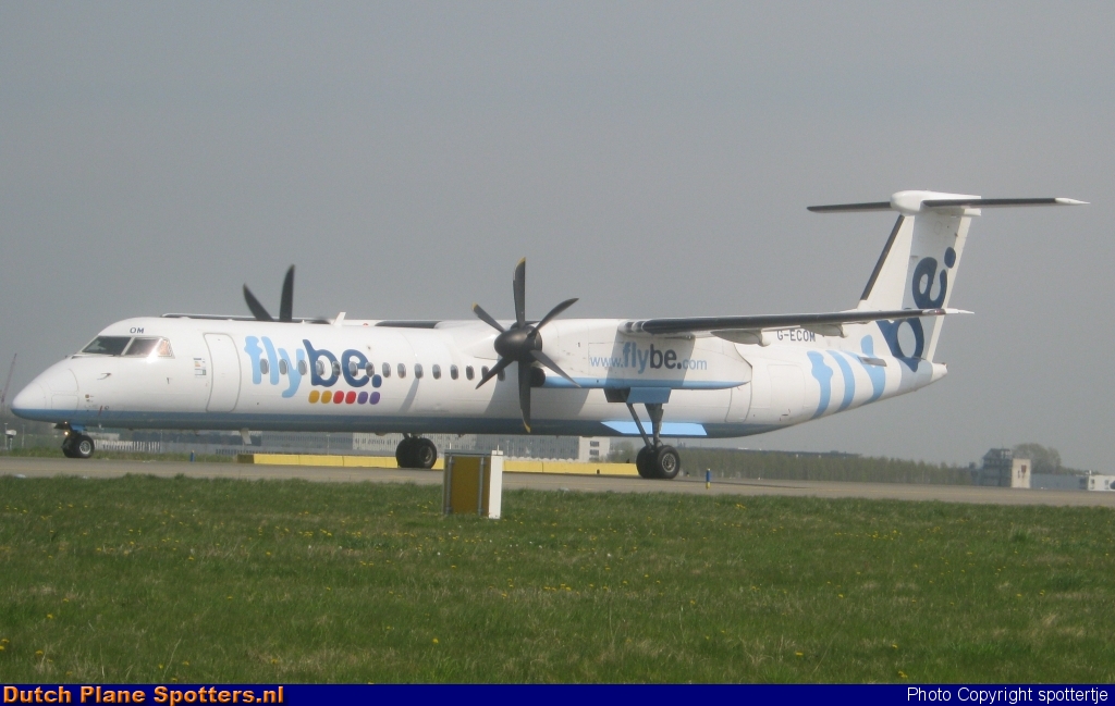 G-ECOM Bombardier Dash 8-Q400 Flybe by spottertje
