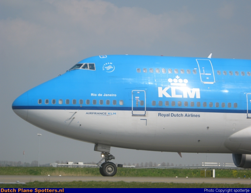 PH-BFR Boeing 747-400 KLM Royal Dutch Airlines by spottertje