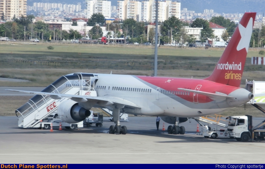 VP-BUK Boeing 757-200 Nordwind Airlines by spottertje