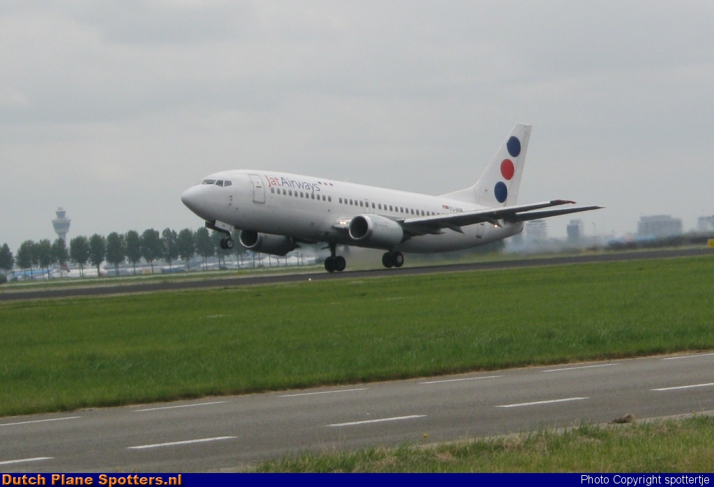 YU-ANK Boeing 737-300 JAT Airways by spottertje
