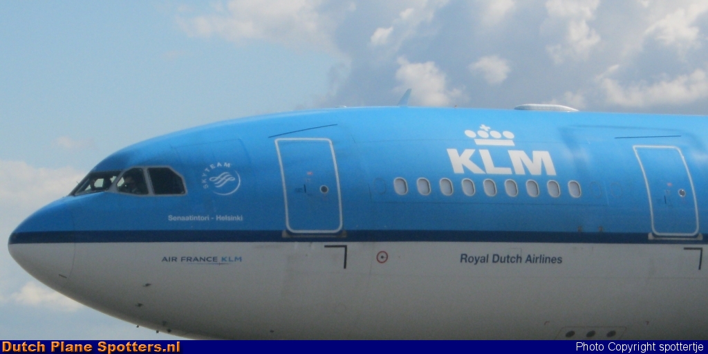 PH-AOH Airbus A330-200 KLM Royal Dutch Airlines by spottertje
