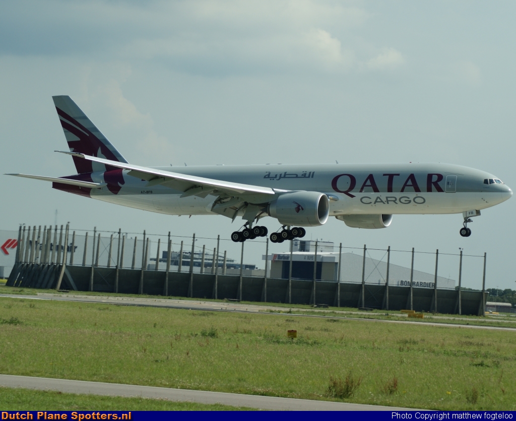 A7-BFB Boeing 777-F Qatar Airways Cargo by matthew fogteloo