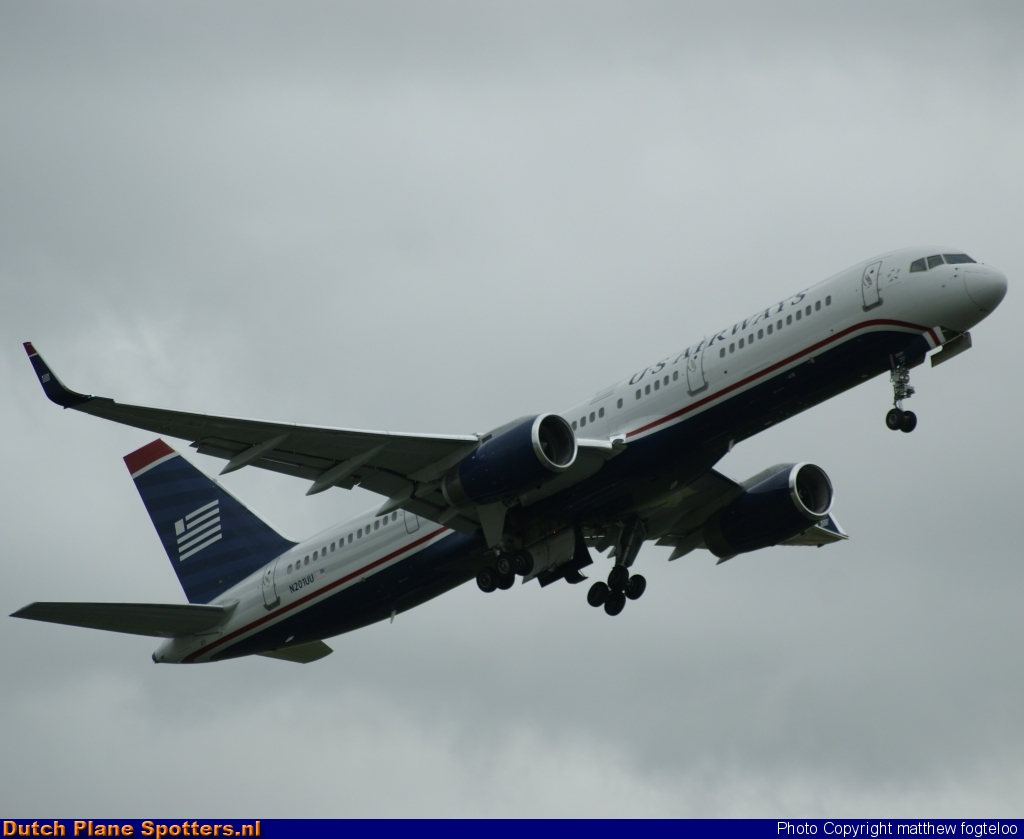 N201UU Boeing 757-200 US Airways by matthew fogteloo