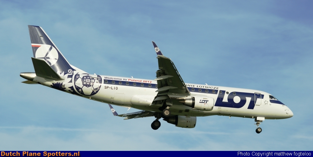 SP-LIO Embraer 170 LOT Polish Airlines by matthew fogteloo