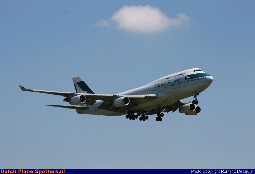 B-HOV Boeing 747-400 Cathay Pacific by Romano De Bruijn