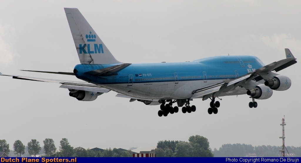 PH-BFE Boeing 747-400 KLM Royal Dutch Airlines by Romano De Bruijn