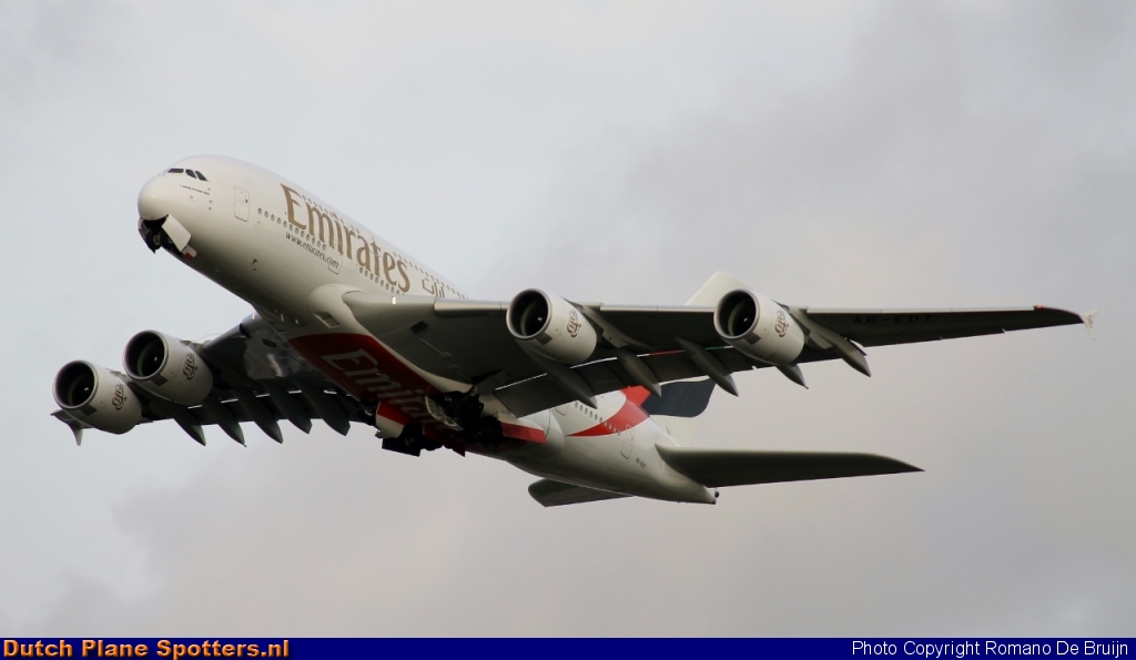A6-EDT Airbus A380-800 Emirates by Romano De Bruijn