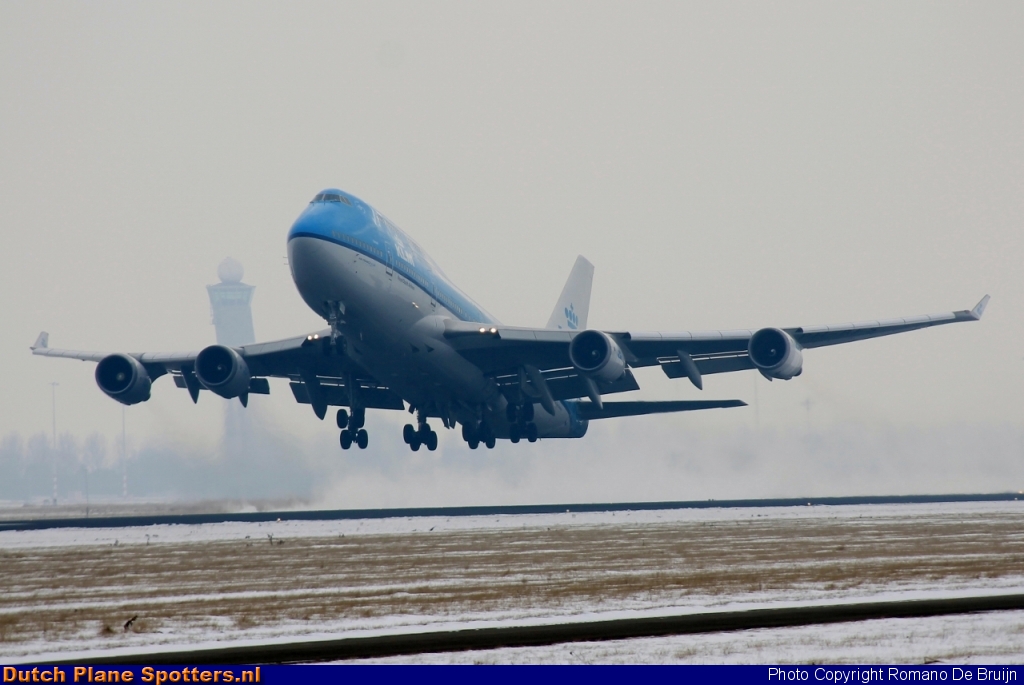 PH-BFS Boeing 747-400 KLM Royal Dutch Airlines by Romano De Bruijn