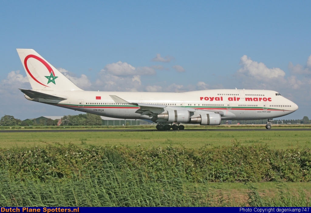 CN-RGA Boeing 747-400 Royal Air Maroc by Herman Degenkamp