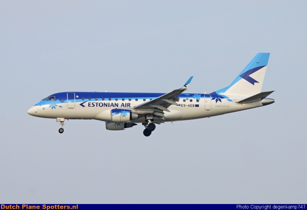 ES-AEB Embraer 170 Estonian Air by Herman Degenkamp
