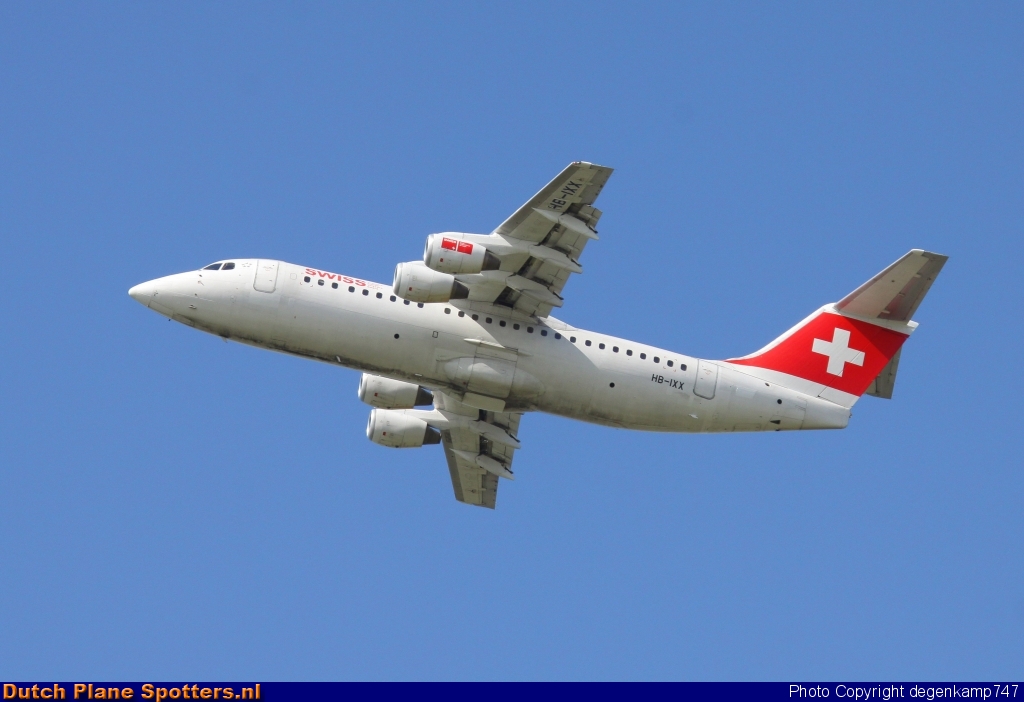 HB-IXX BAe 146 Swiss International Air Lines by Herman Degenkamp
