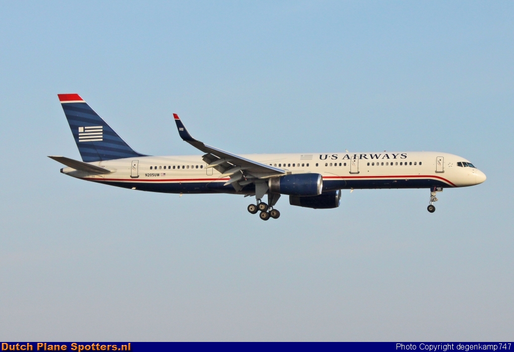 N205UW Boeing 757-200 US Airways by Herman Degenkamp