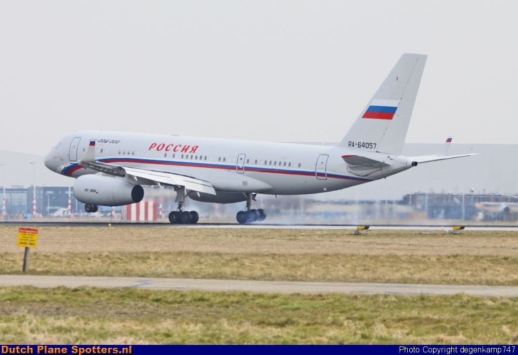 RA-64057 Tupolev Tu-204 Rossiya State Transport by Herman Degenkamp