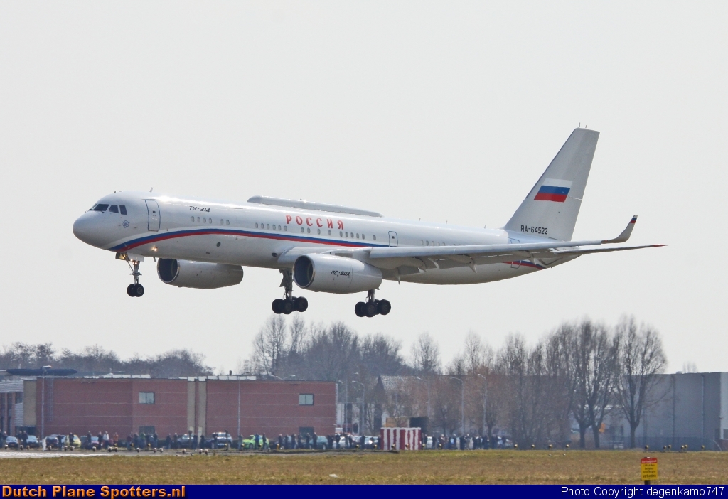 RA-64522 Tupolev Tu-214 Rossiya State Transport by Herman Degenkamp