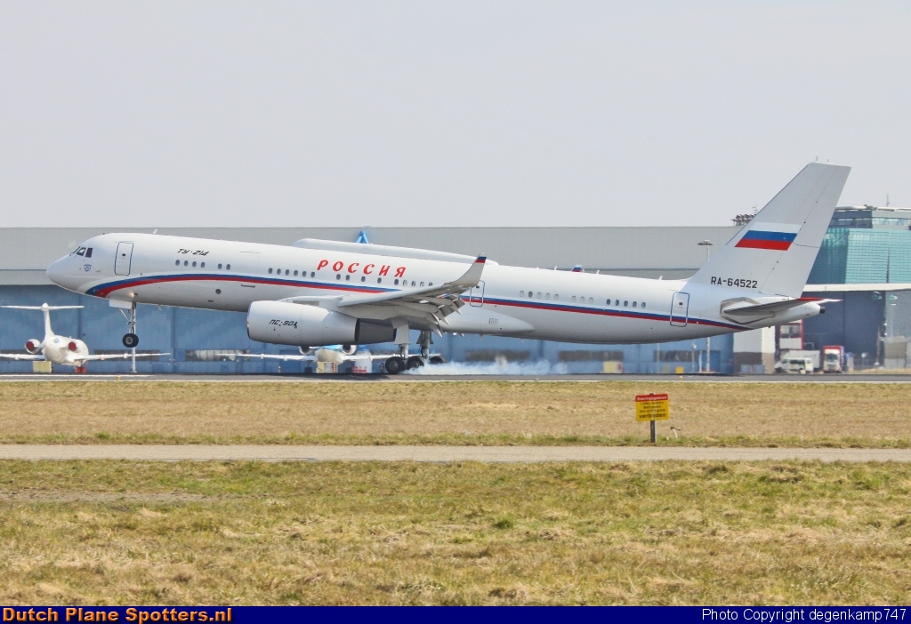 RA-64522 Tupolev Tu-214 Rossiya State Transport by Herman Degenkamp