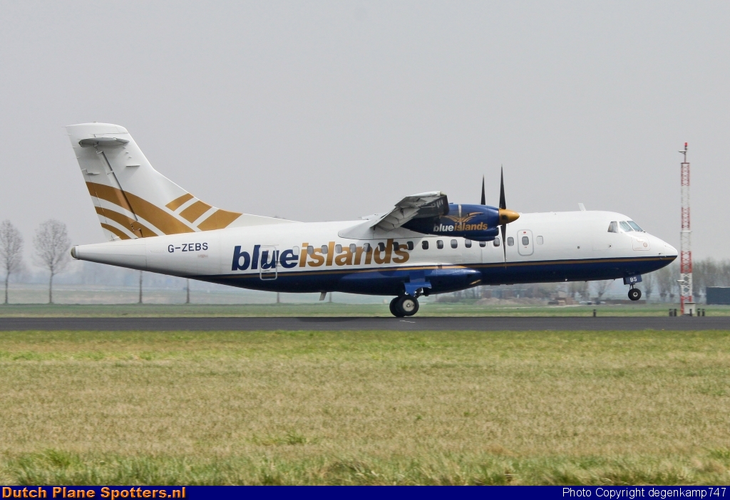 G-ZEBS ATR 42 Blue Islands by Herman Degenkamp
