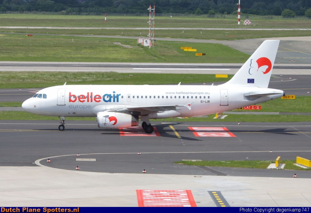 EI-LIR Airbus A319 Belleair Europe by Herman Degenkamp