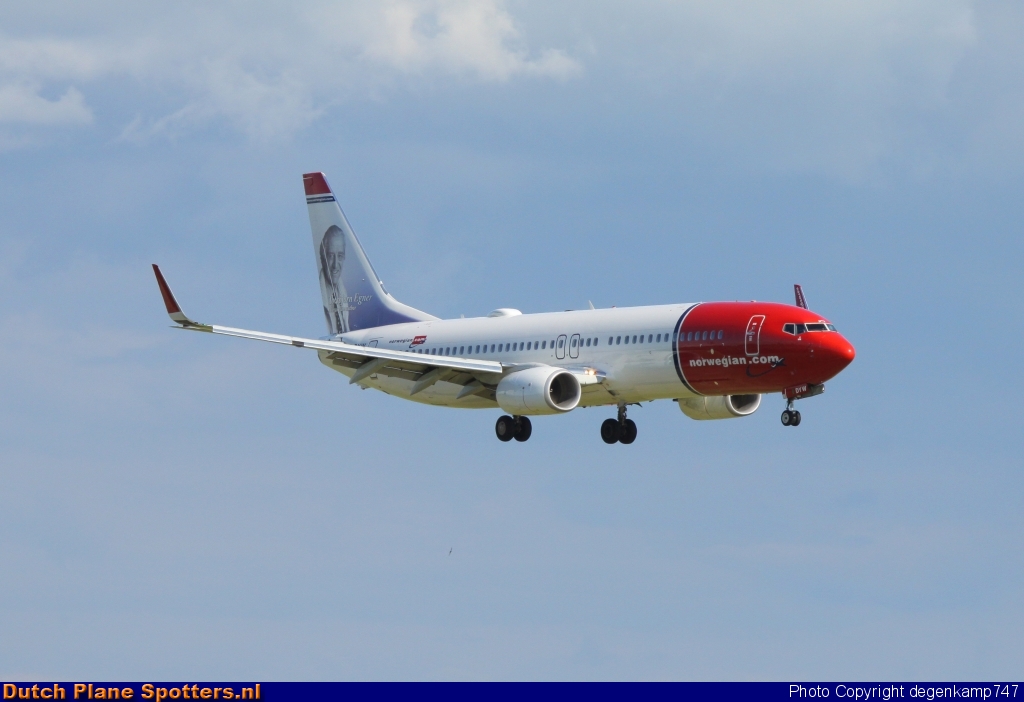 LN-DYW Boeing 737-800 Norwegian Air Shuttle by Herman Degenkamp