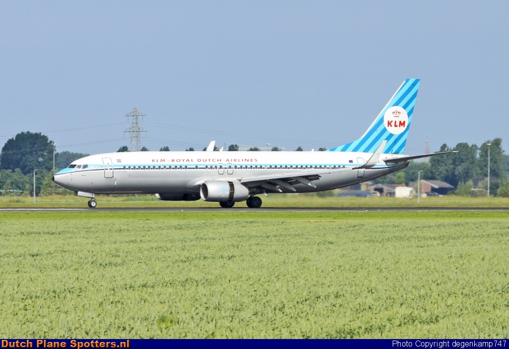 PH-BXA Boeing 737-800 KLM Royal Dutch Airlines by Herman Degenkamp