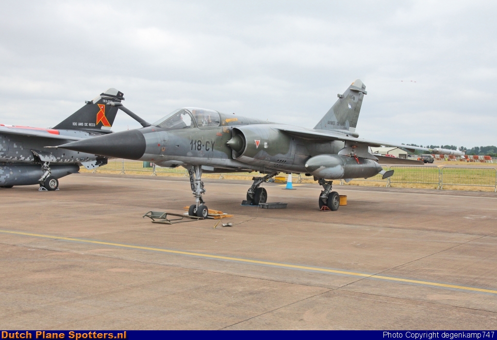 660 / 118-CY Dassault Mirage 2000 MIL - French Air Force by Herman Degenkamp