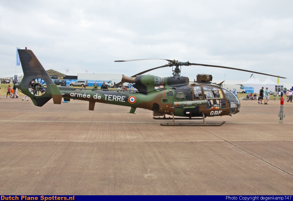 4059 / GBF Aerospatiale SA342 Gazelle MIL - French Army by Herman Degenkamp