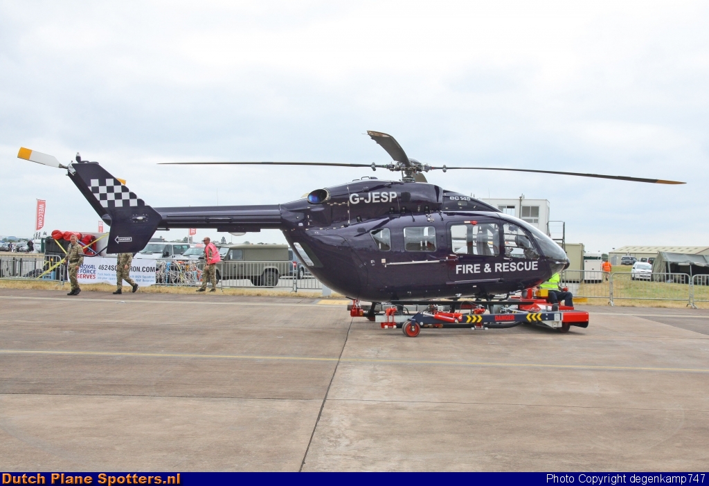 G-JESP Eurocopter EC-145 Eurocopter UK by Herman Degenkamp