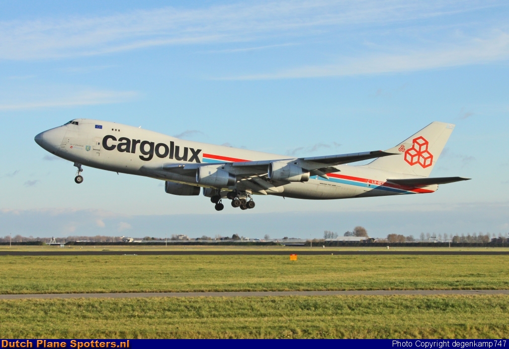 LX-OCV Boeing 747-400 Cargolux by Herman Degenkamp