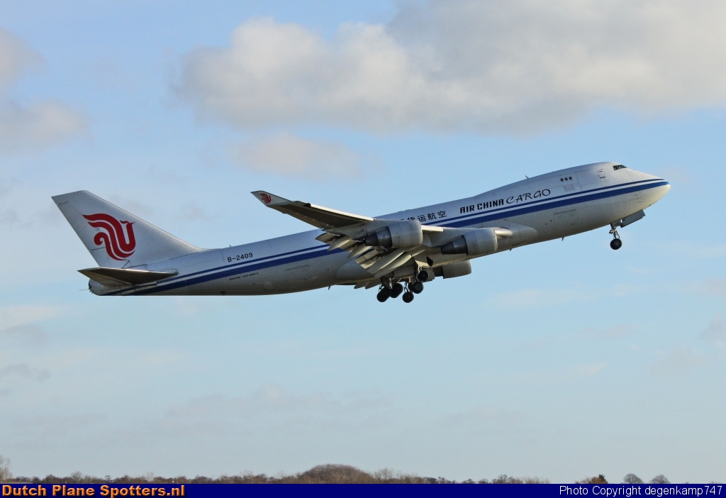 B-2409 Boeing 747-400 Air China Cargo by Herman Degenkamp