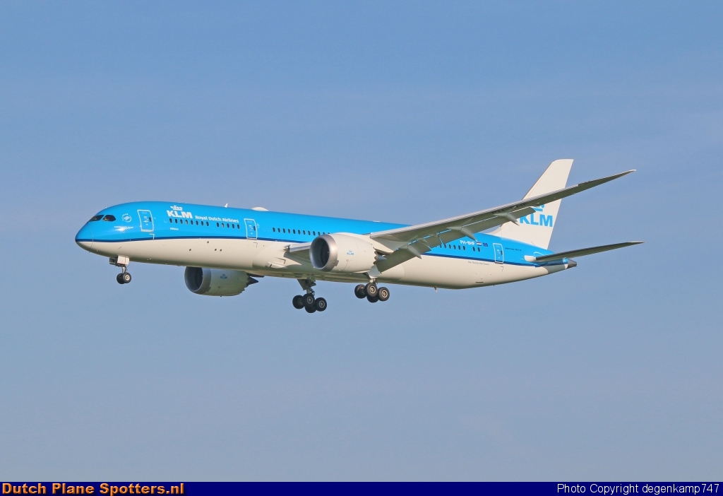 PH-BHF Boeing 787-9 Dreamliner KLM Royal Dutch Airlines by Herman Degenkamp